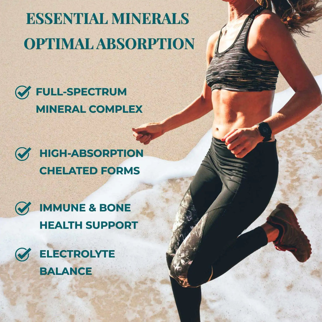 SainOPTIMA Minerals — High-Absorption Multi-Mineral + Vitamin D3